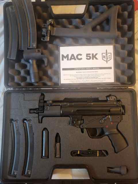 Trading MAC MP5K for PCC or Rifle