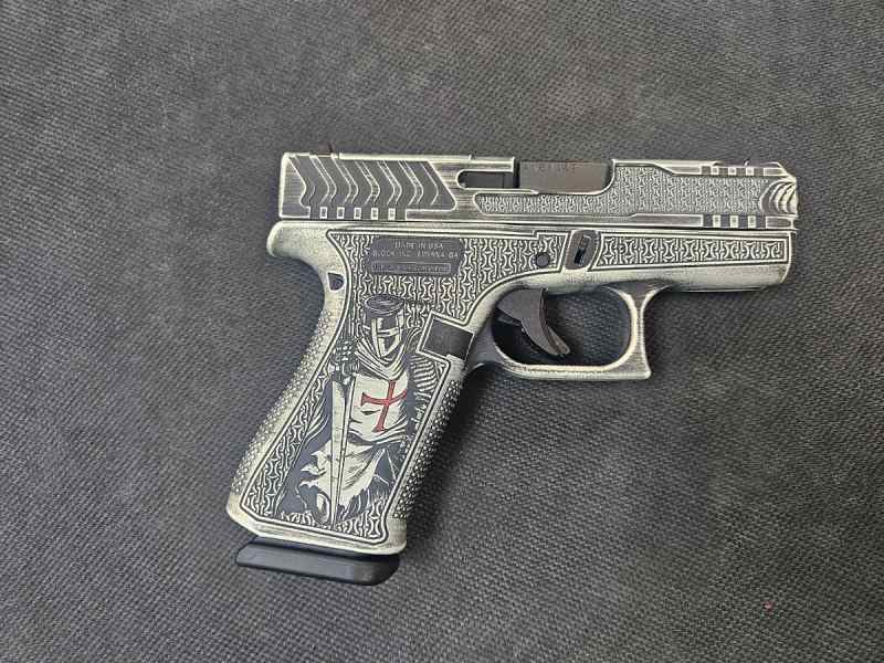 New Glock 43X Templar Theme