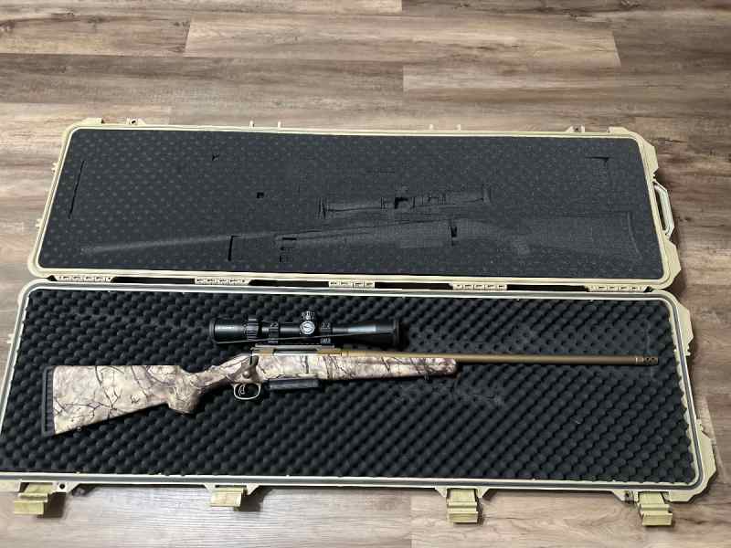 Ruger American 300 win mag w scope and case 