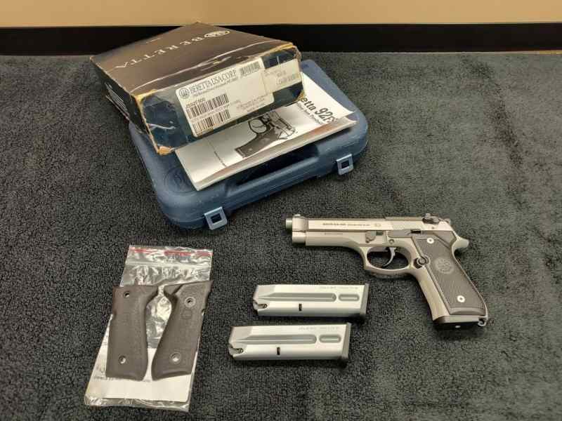 Beretta 92FS inox 9mm Pistol (LNIB) for sale. 