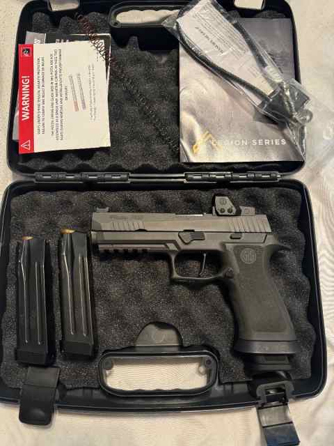 Sig P320 Xfive Legion***