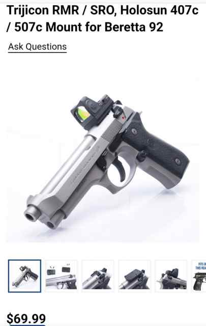 Beretta 92 / Taurus PT92 parts