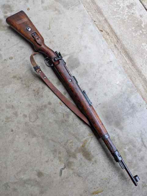 WW2 German K98 and Colt Trooper MKIII 