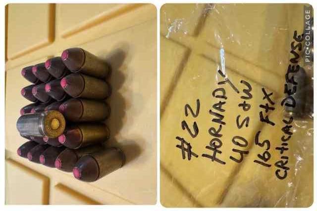 40 S&amp;W Ammo mixed HP and FMJ