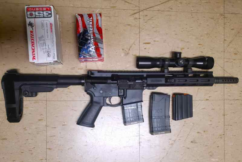 RUGER AR-556 .350 LEGEND PISTOL