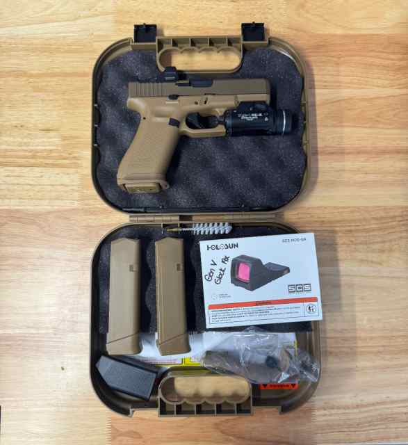 Glock 19x MOS with Holosun