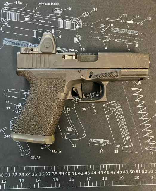 Glock 19 Gen 4 w/RMR and JG Trigger