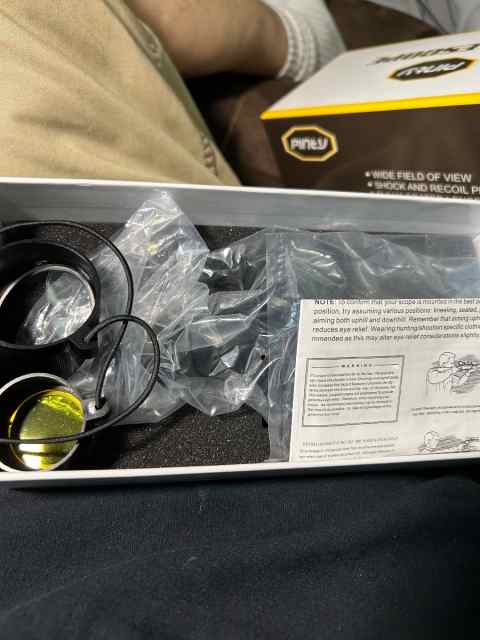 Brand new Pinty Rifle Scope still in box. $50/obo