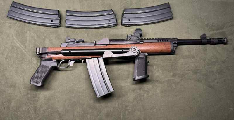 Ruger Mini 14 - Samson Stock, Trijicon SRO &amp; more!