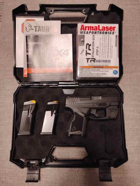Taurus Gx4 Never fired, with arma laser