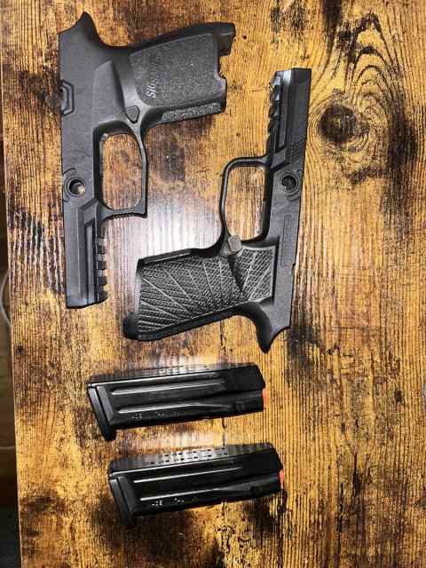 p320 frames/ slide with barrel