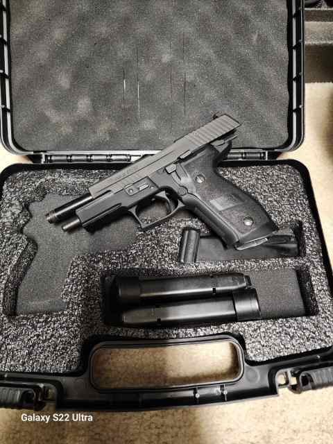Sig 226 TACOPS 9mm threaded barrel