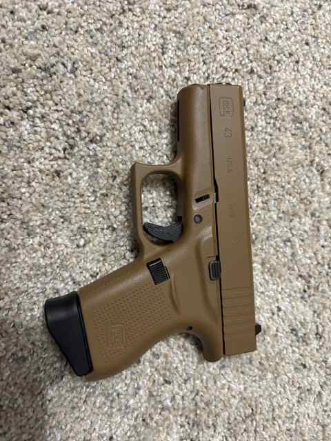 Glock G43 FDE Gen 5 great condition