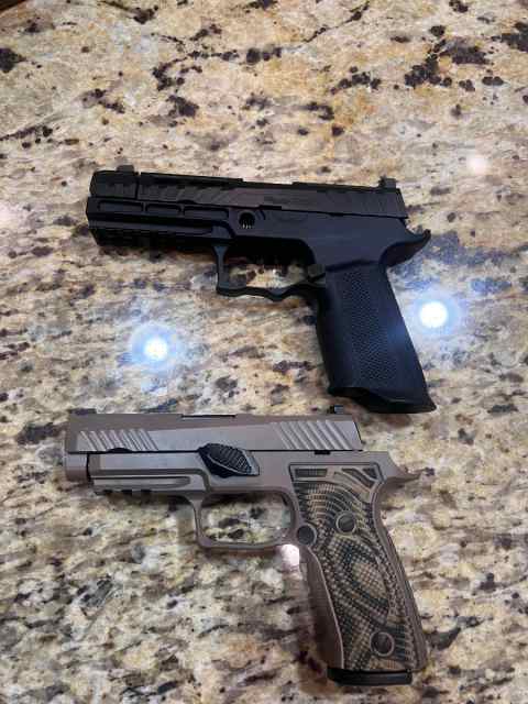  Sig P320 upper and lower NO FCU Icarus &amp; scorpion