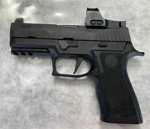 Sig Sauer P320 with Sig Red Dot